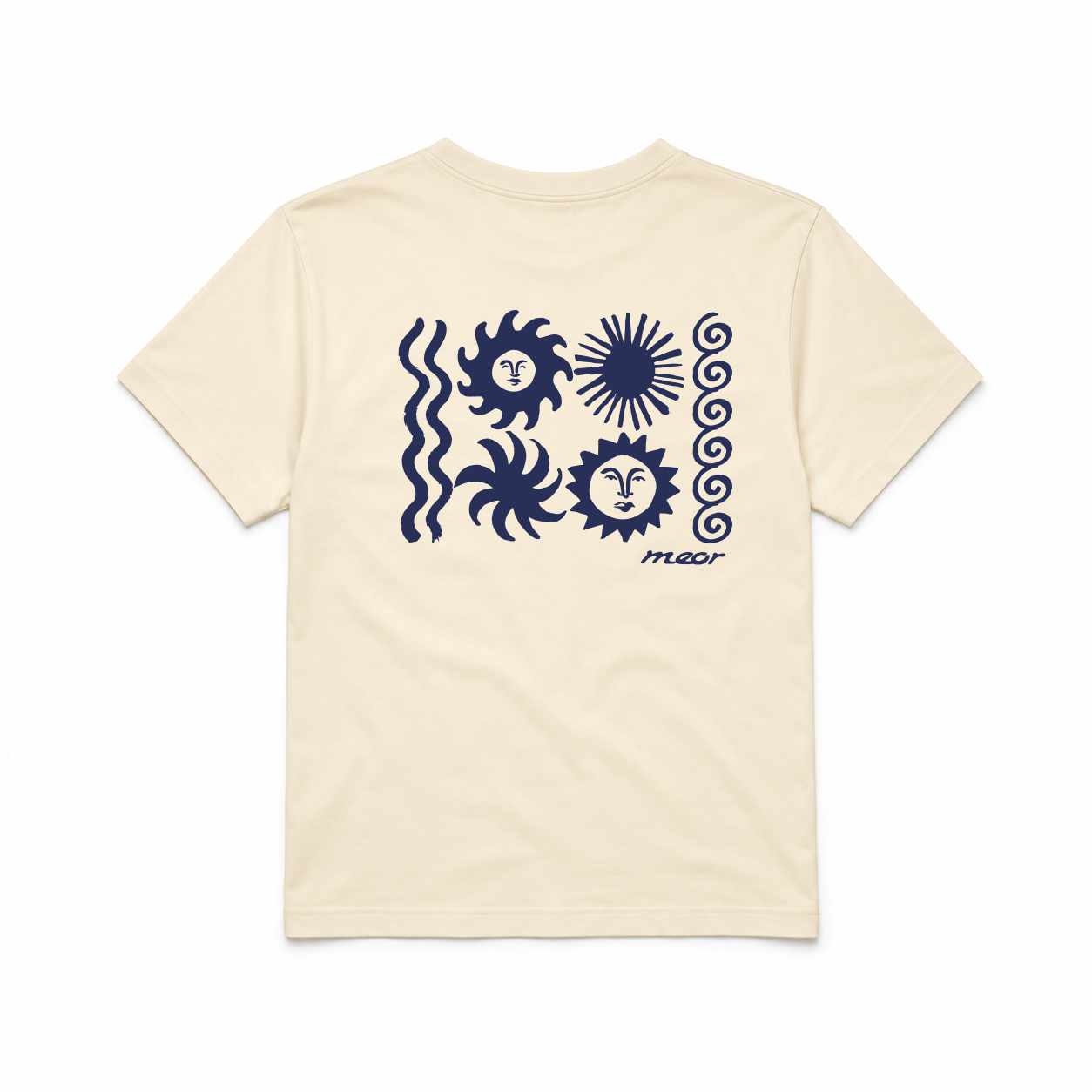 Behind The Sun Women's T-Shirt Cream