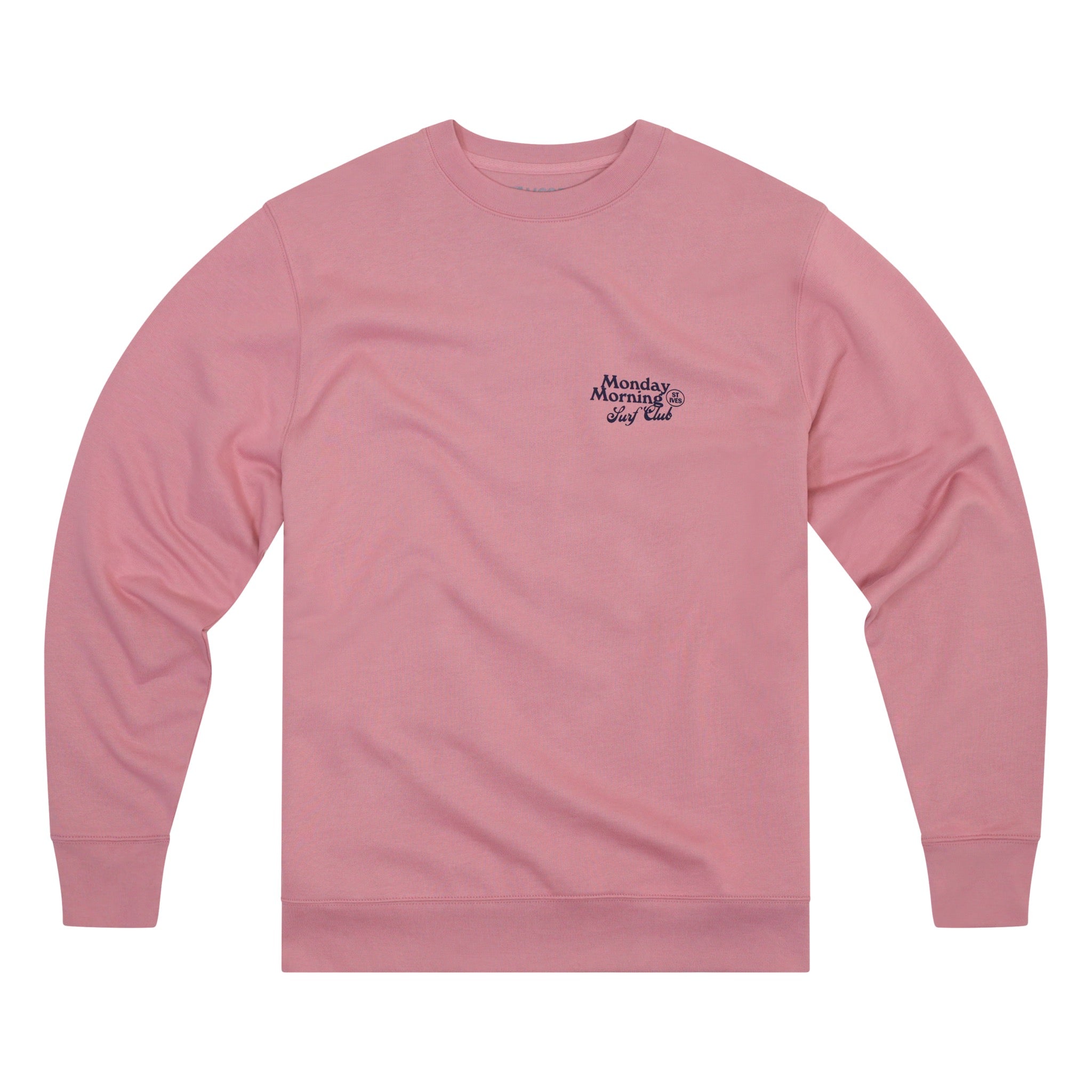 Monday Morning Surf Club Unisex Sweatshirt Pink Haze