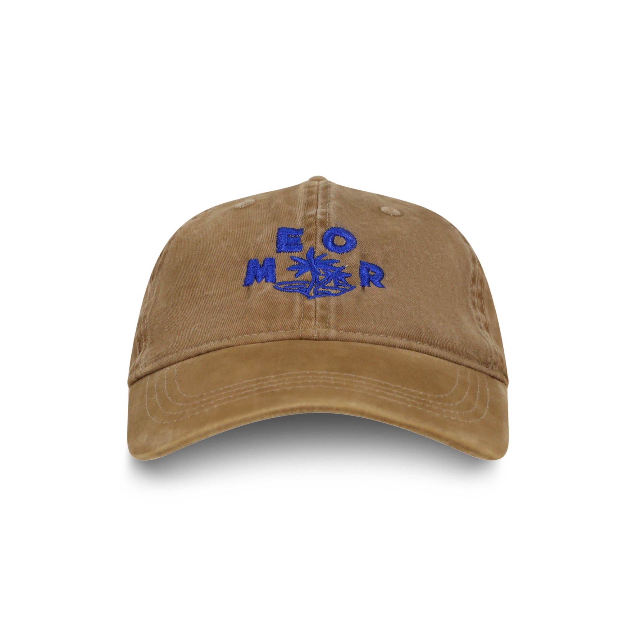Meor Palm Trees Vintage Baseball Cap - Khaki