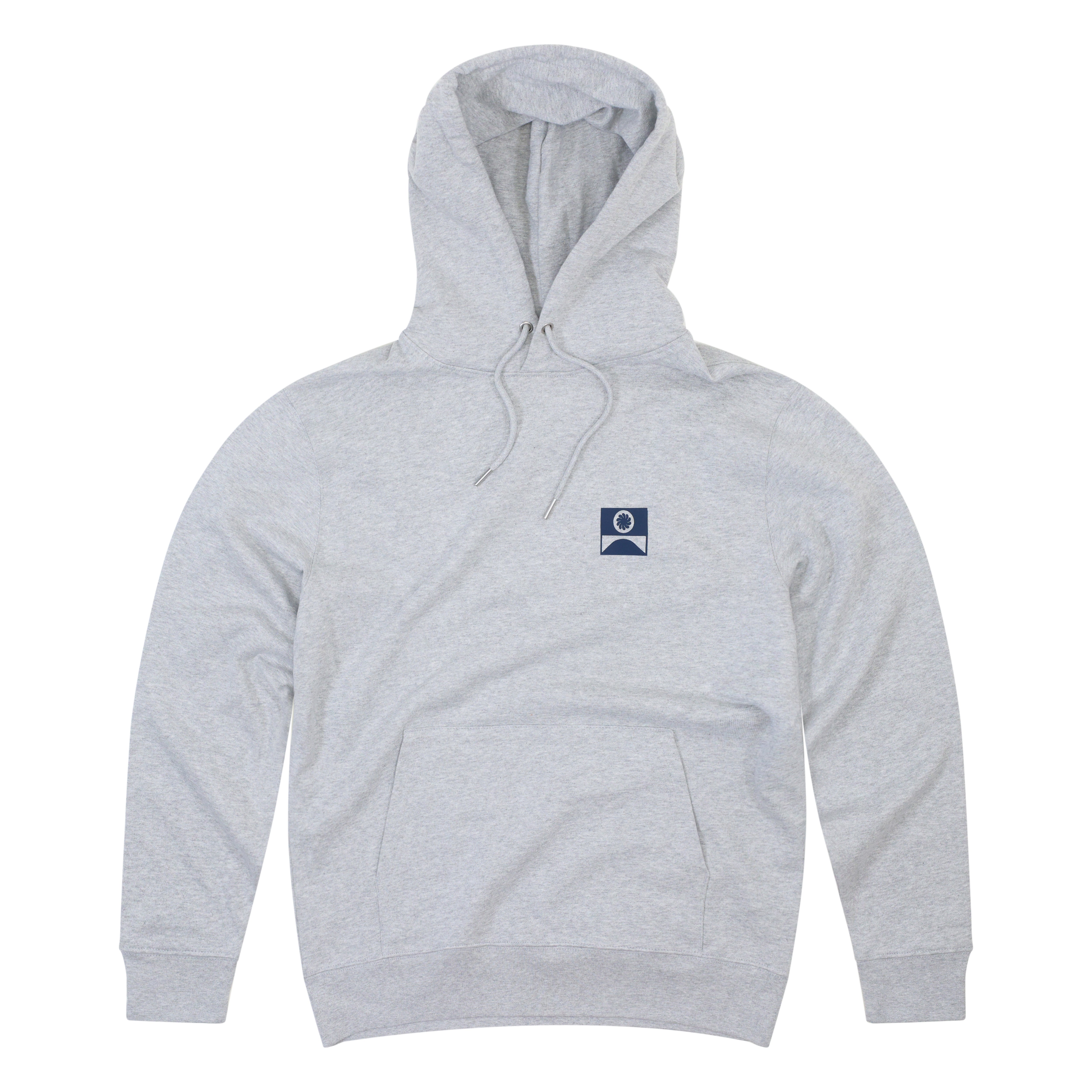 Porthmeor Unisex Hoodie Heather Grey
