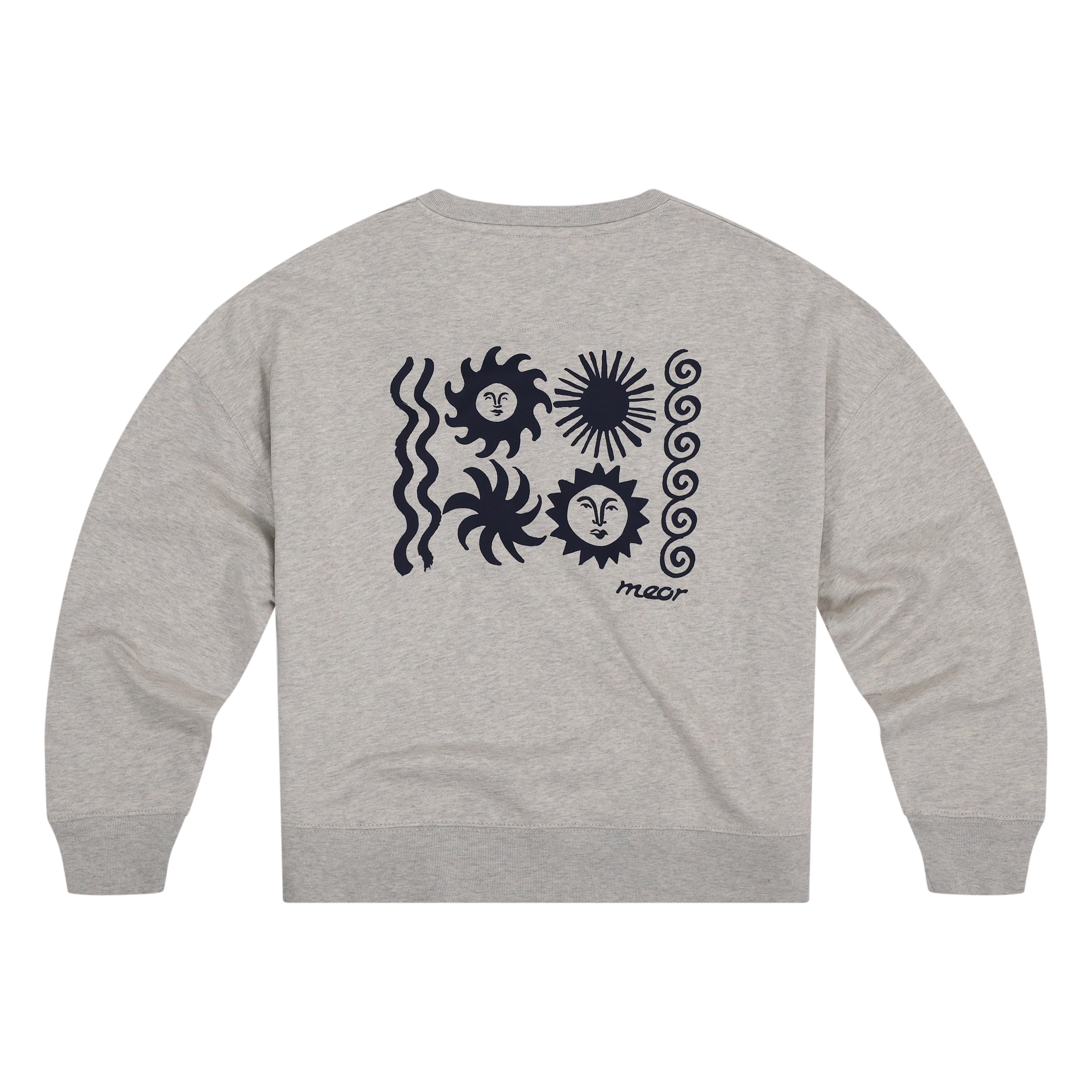 Behind The Sun Women's Boxy Sweatshirt - Warm Heather