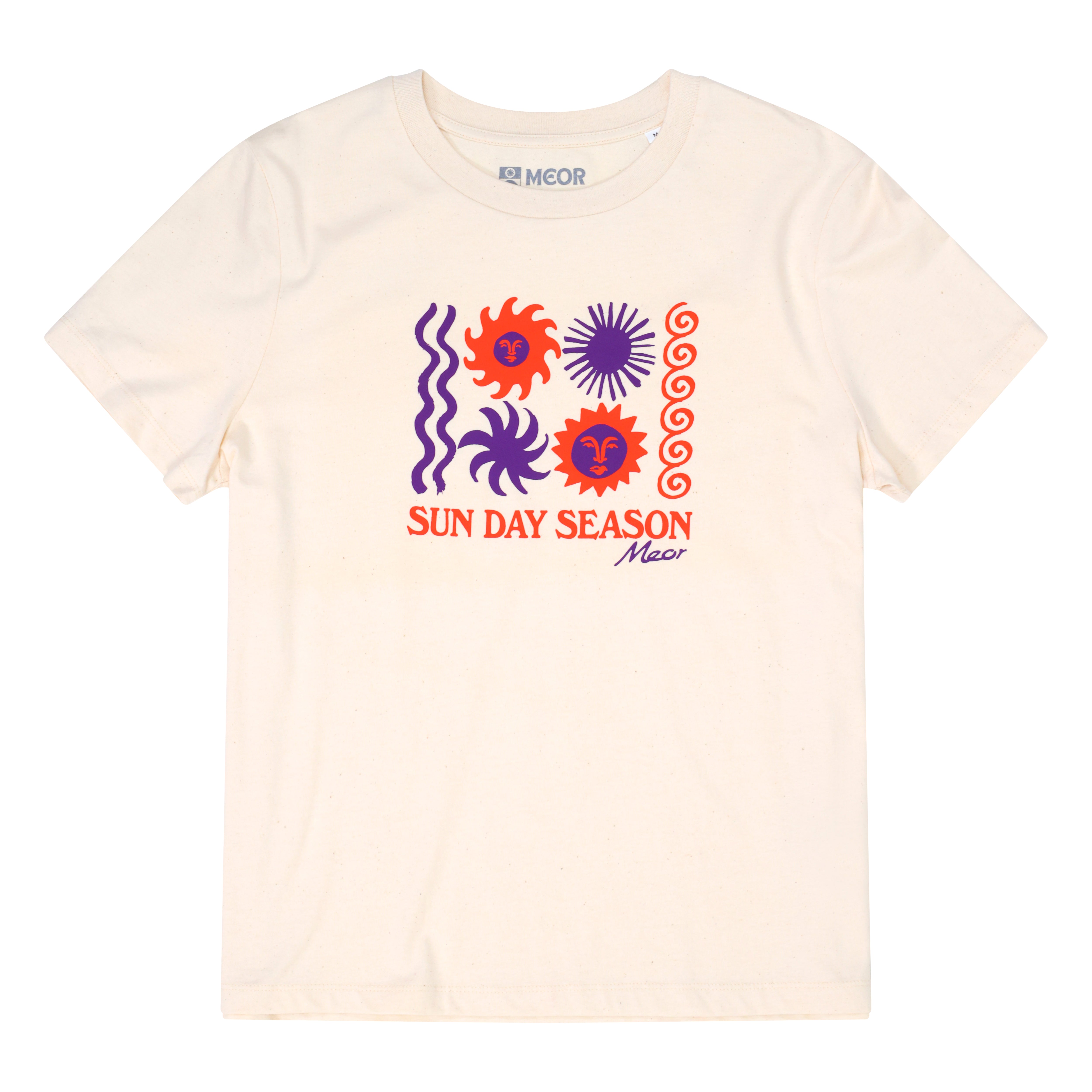 Sun Day Season Women's T-Shirt Natural Raw