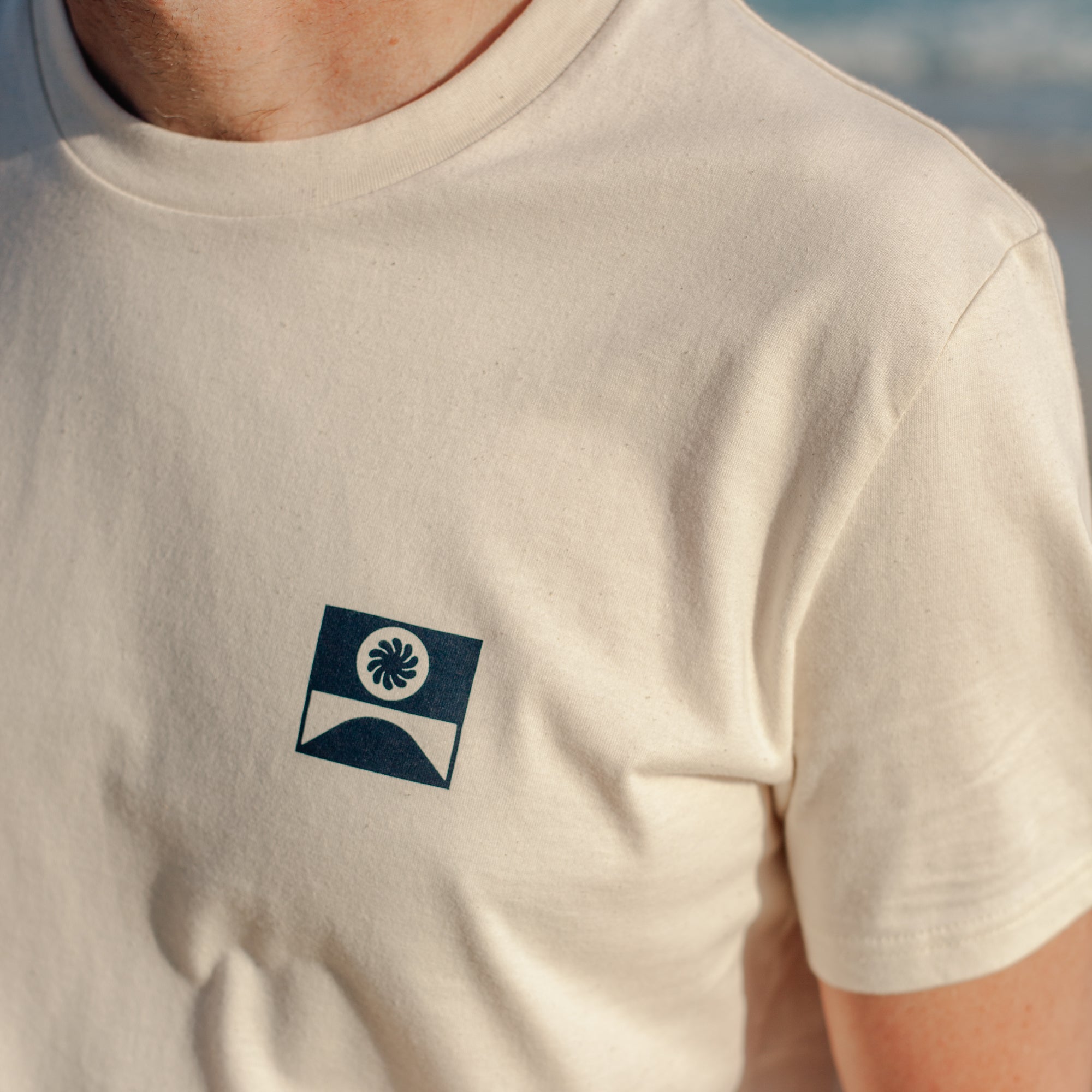 Porthmeor Unisex T-Shirt Natural Raw