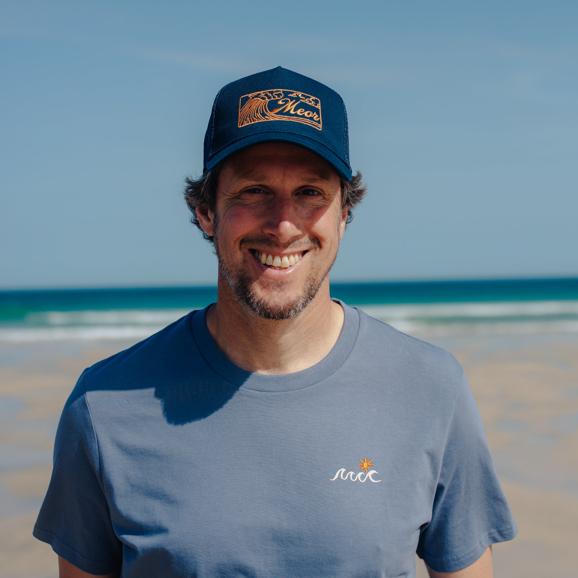 Meor Wave T-Shirt - Storm Blue