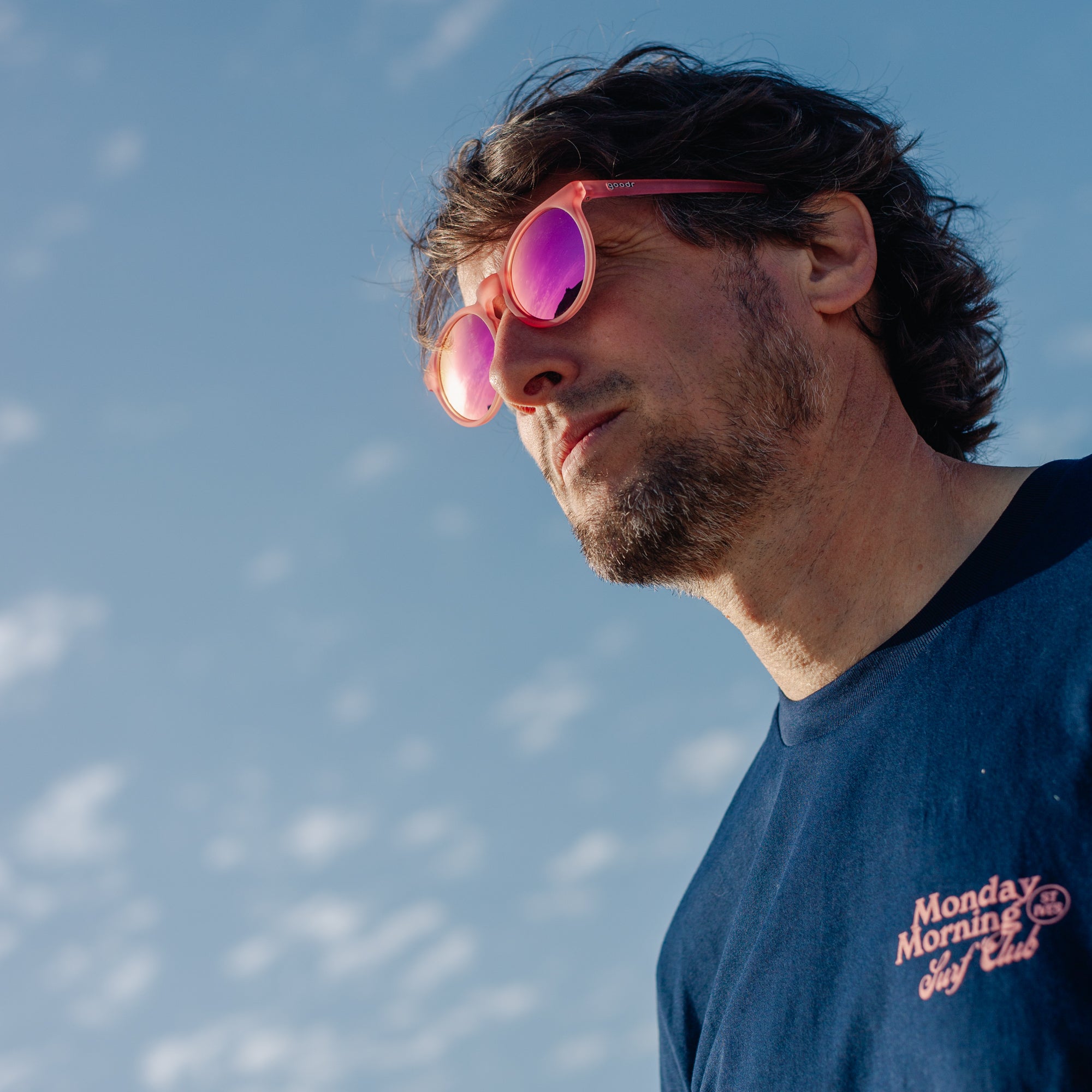Monday Morning Surf Club Unisex T-Shirt Navy
