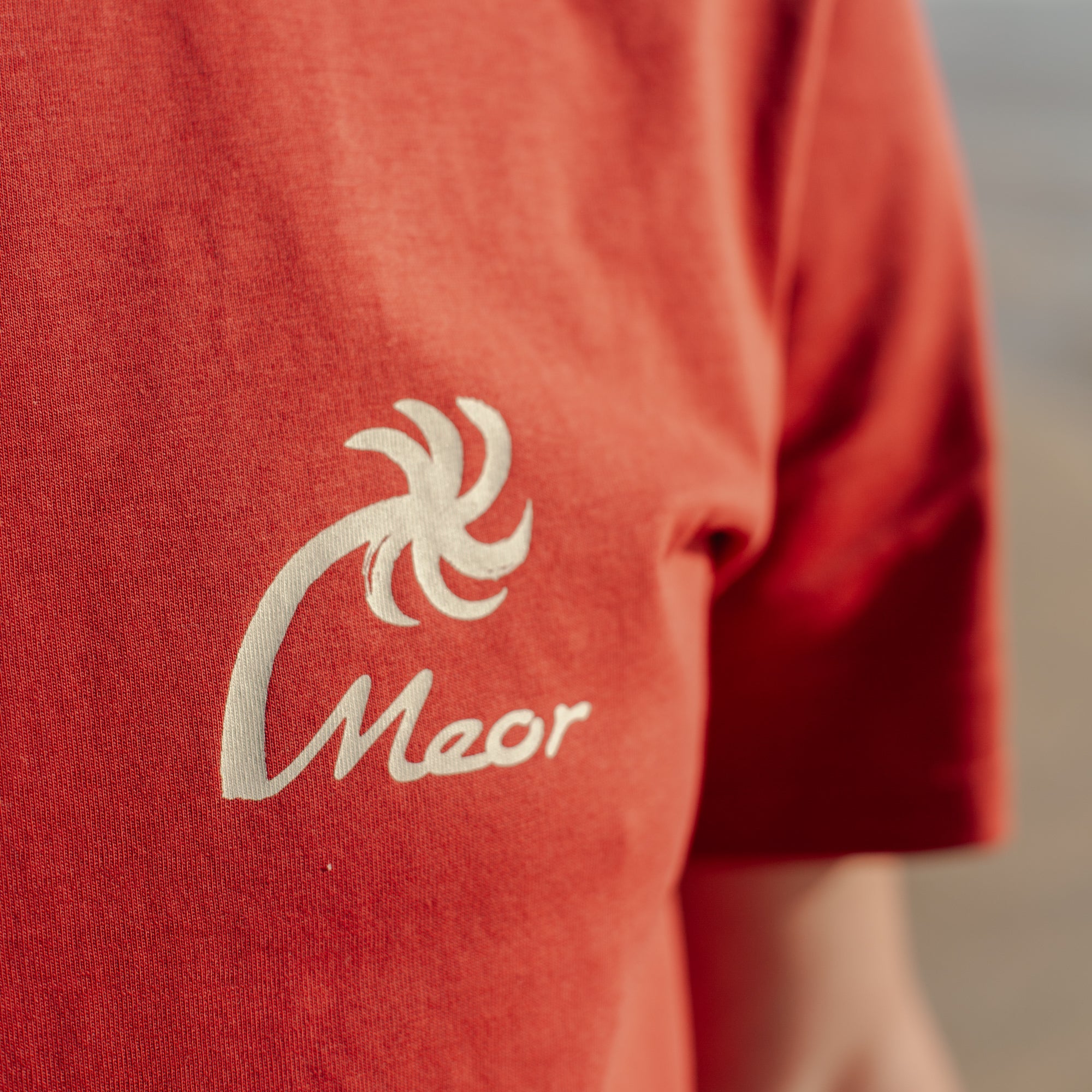 Sea Breeze Organic Cotton Unisex T-Shirt - Red