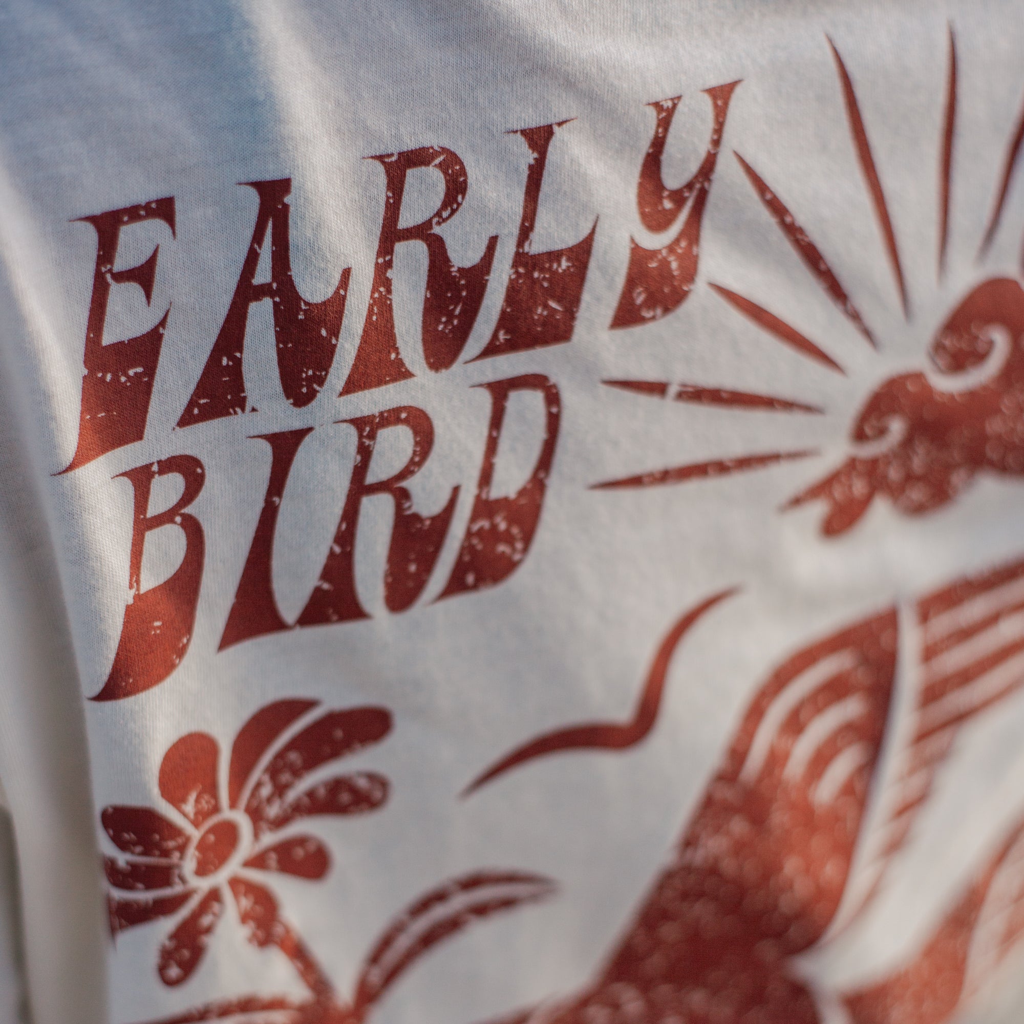 Early Bird Women's Loose Fit T-Shirt - Ecru