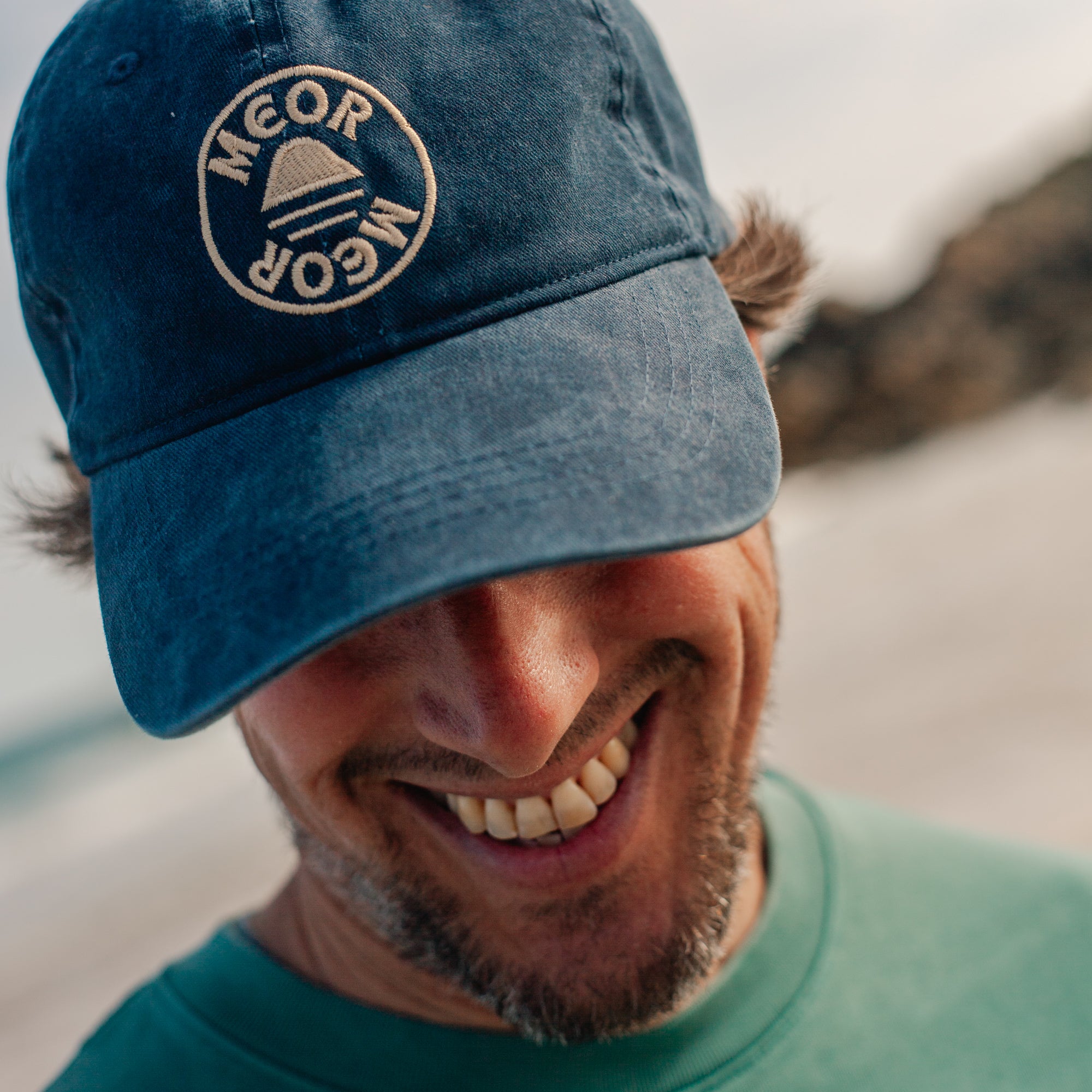 Vintage Baseball Cap - Roundel - Blue