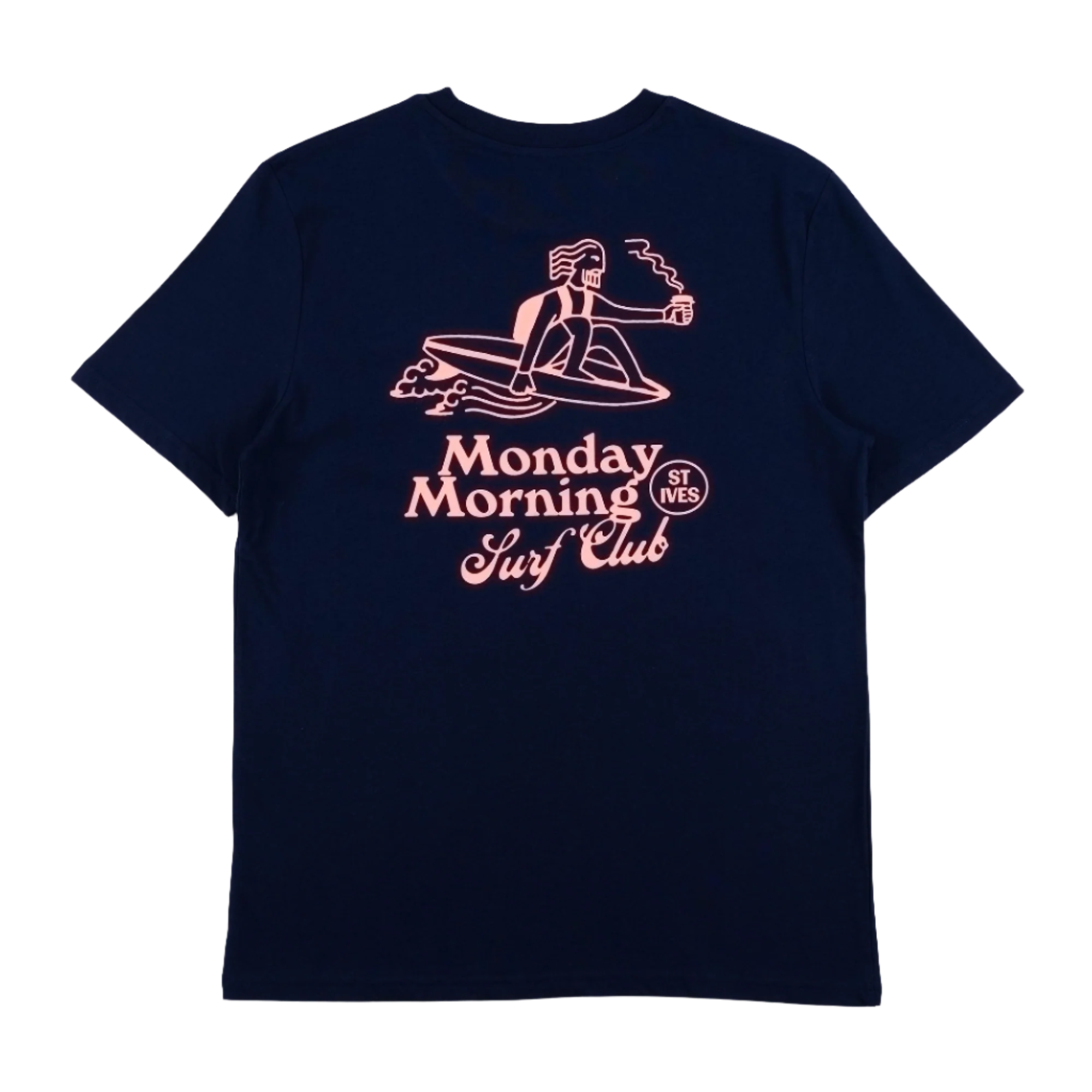 Monday Morning Surf Club Unisex T-Shirt Navy