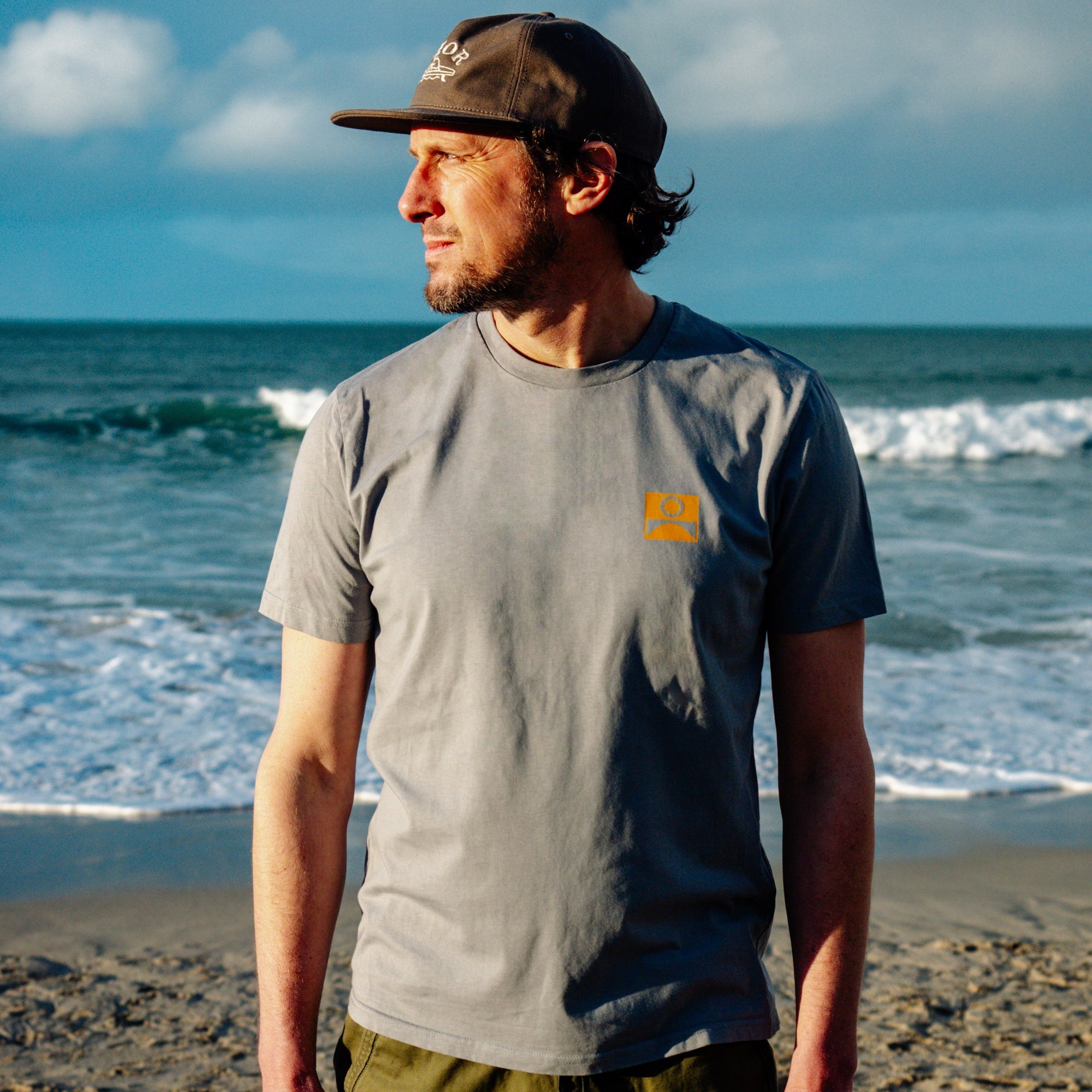 Classic Unisex Icon T-Shirt Sea Grey