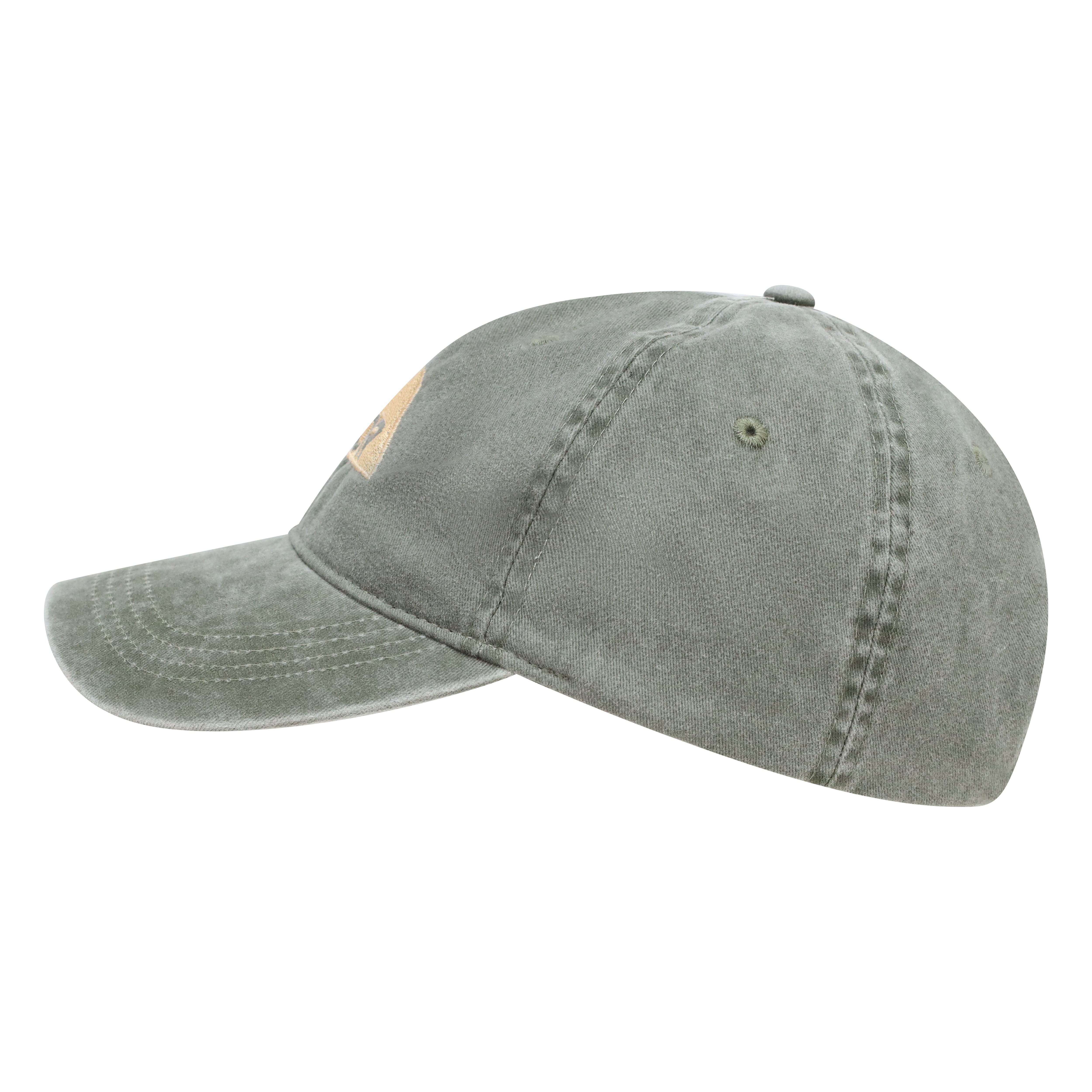 Vintage Baseball Cap - Hill - Khaki Green