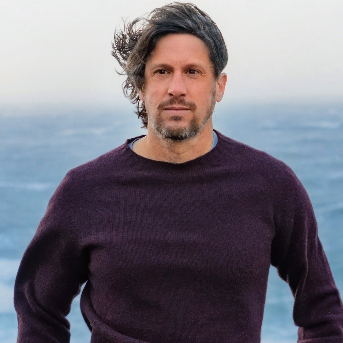 Everyday Jumper Wool Damson Unisex