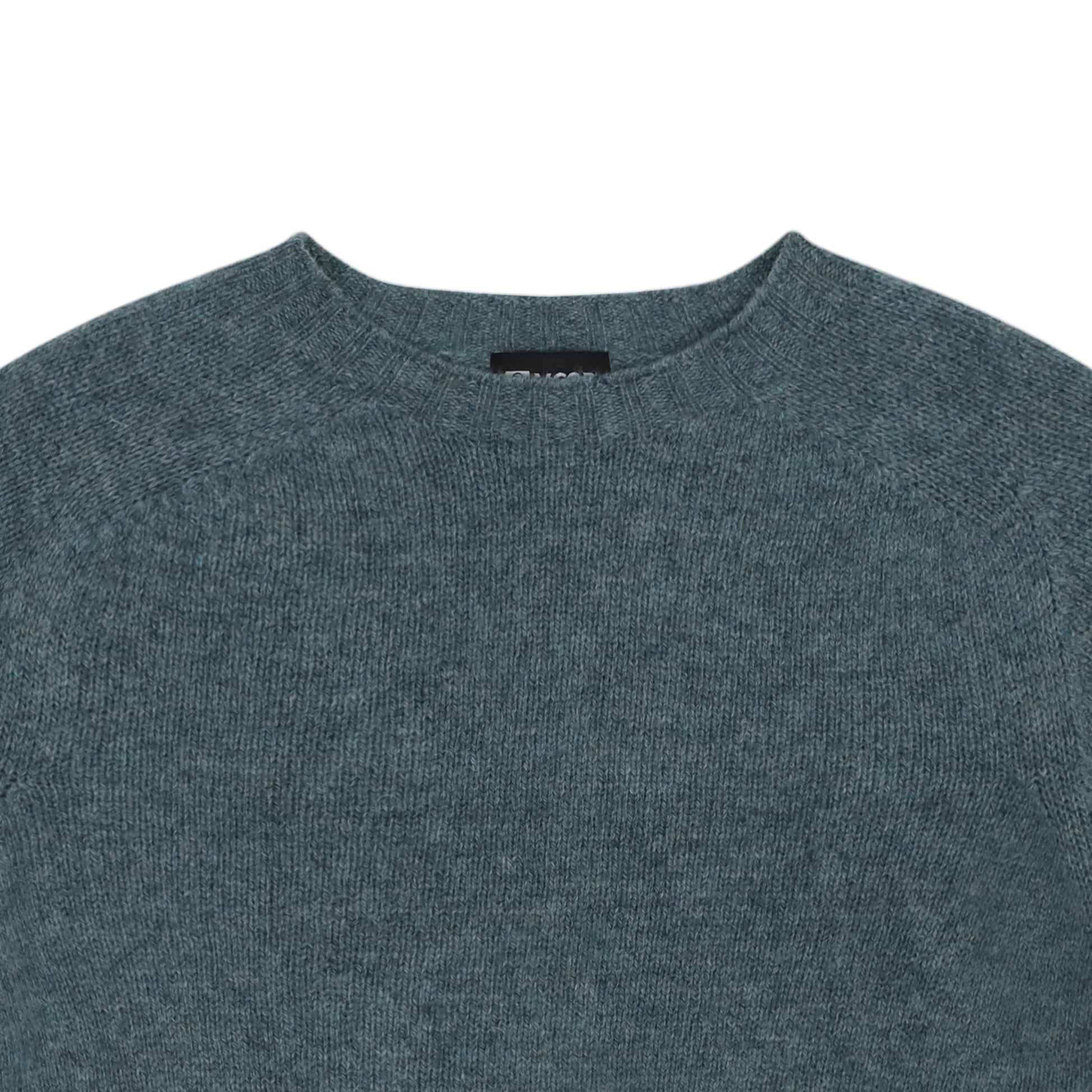 Boxy Woolly Jumper Graphite Green Women's