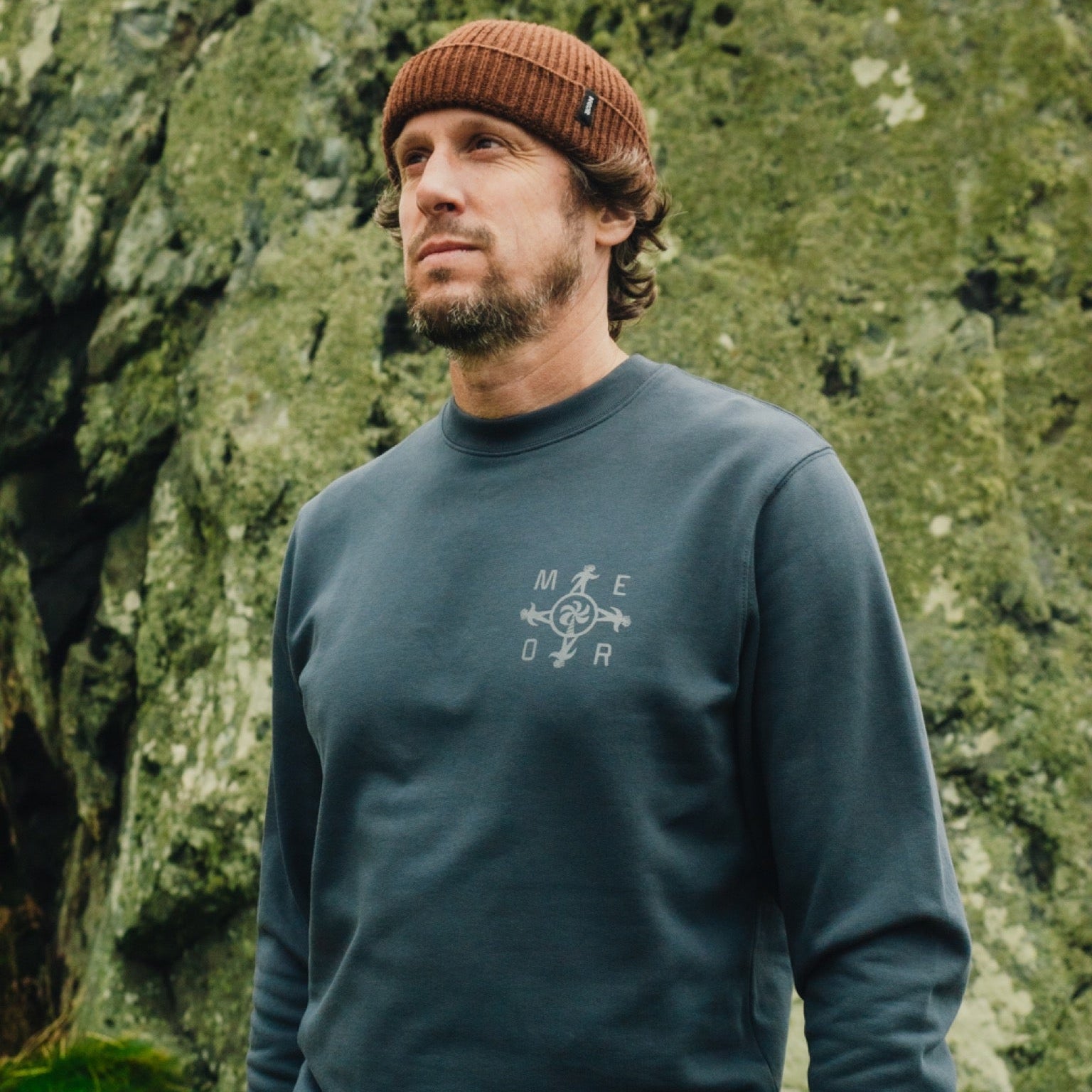 Chasing Trails Unisex Sweatshirt - Slate Blue