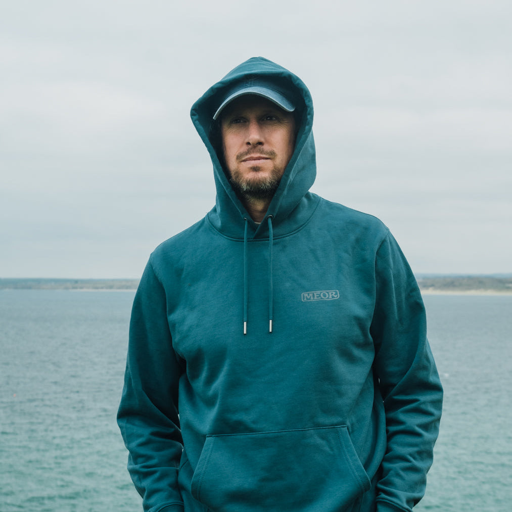 Way Out West Unisex Hoodie - Blue Teal