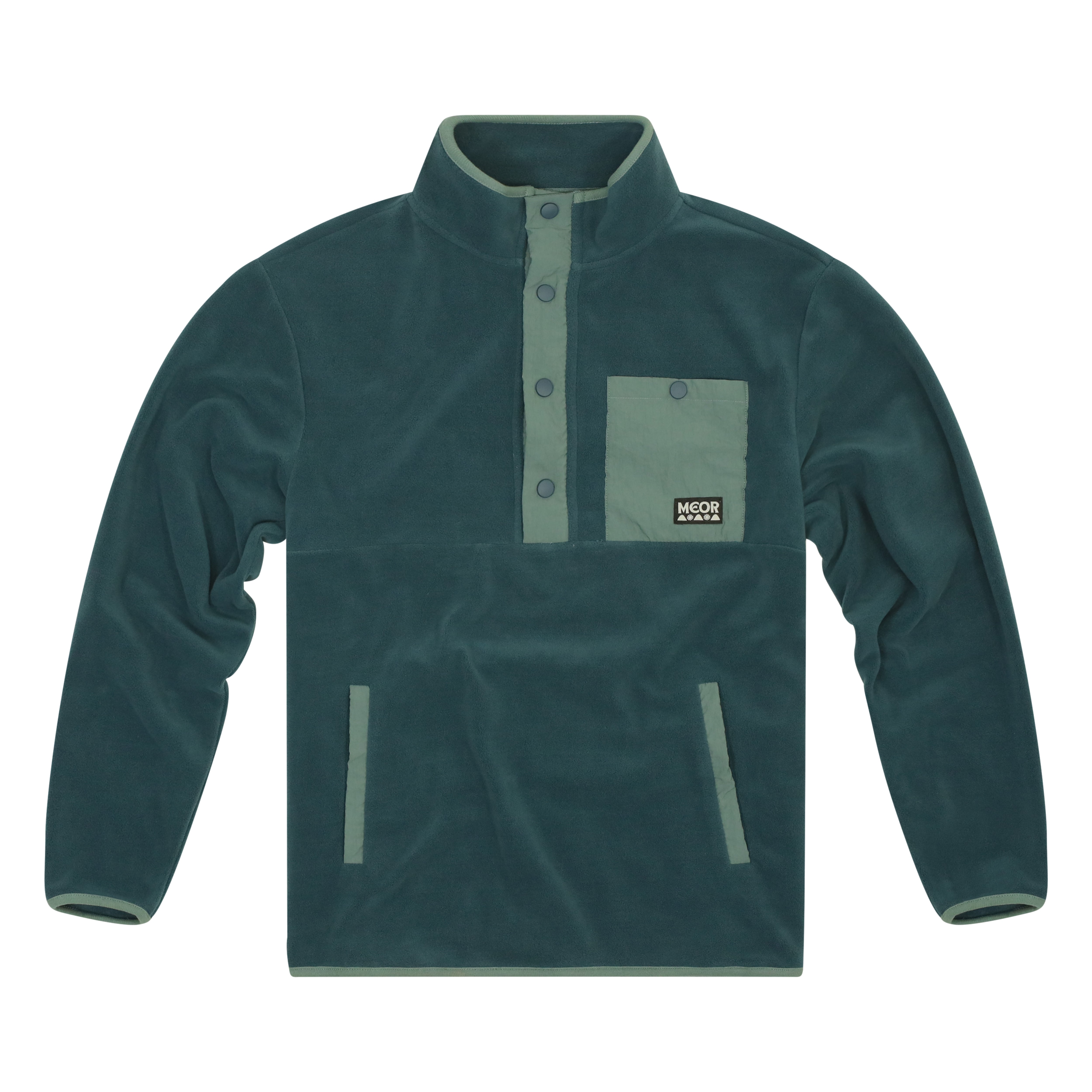 Gwenvor Unisex Quarter Snap Fleece Blue