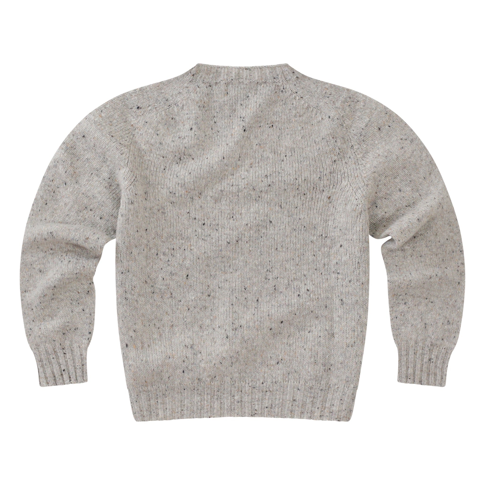 Fisherwoman Boxy Nep Wool Jumper Women's