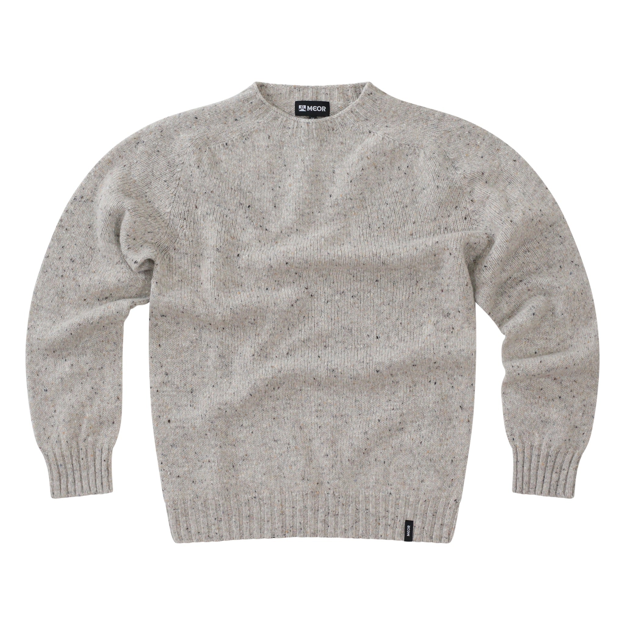 Fisherman Chunky Nep Wool Jumper Men's