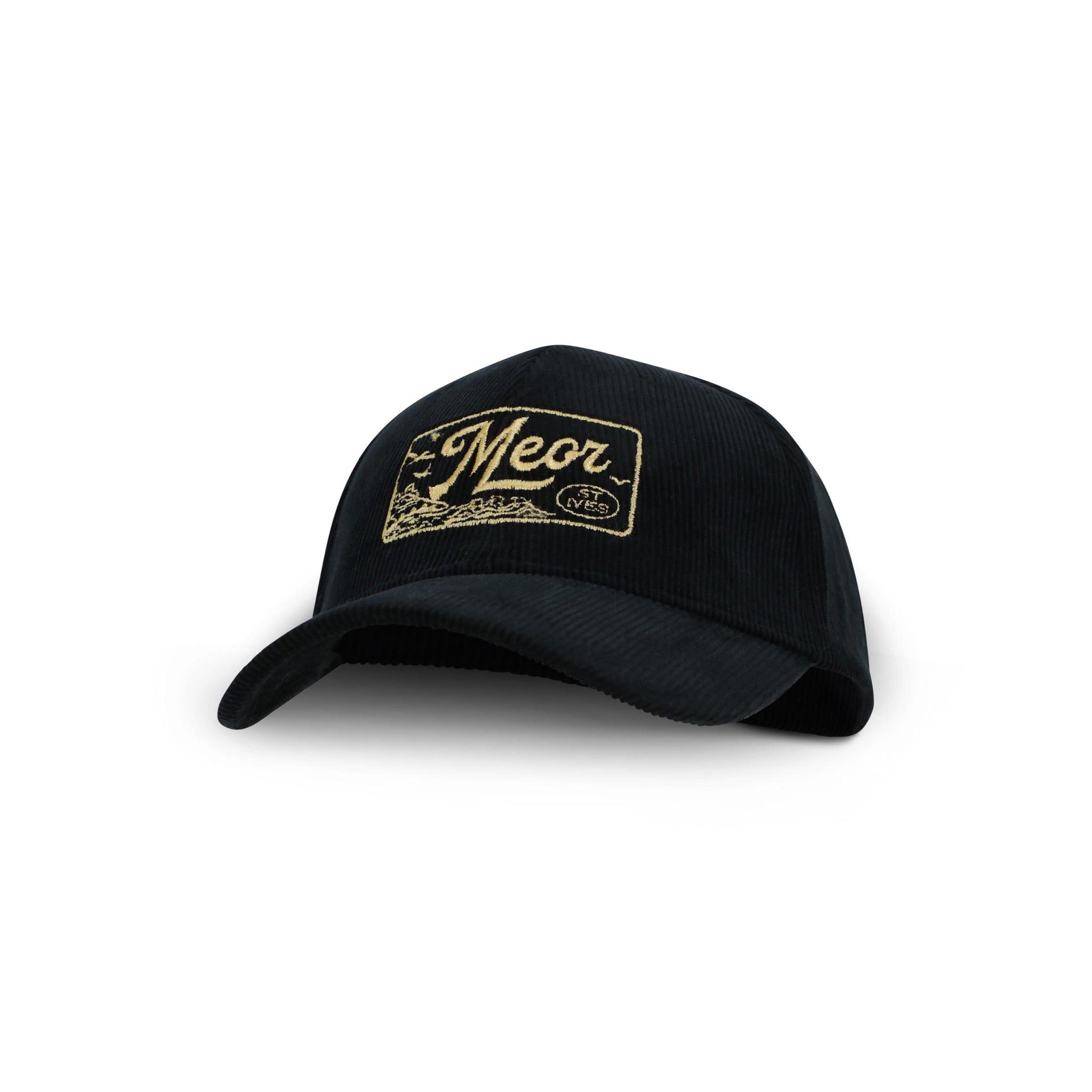 Meor Cord Island Baseball Cap - Black