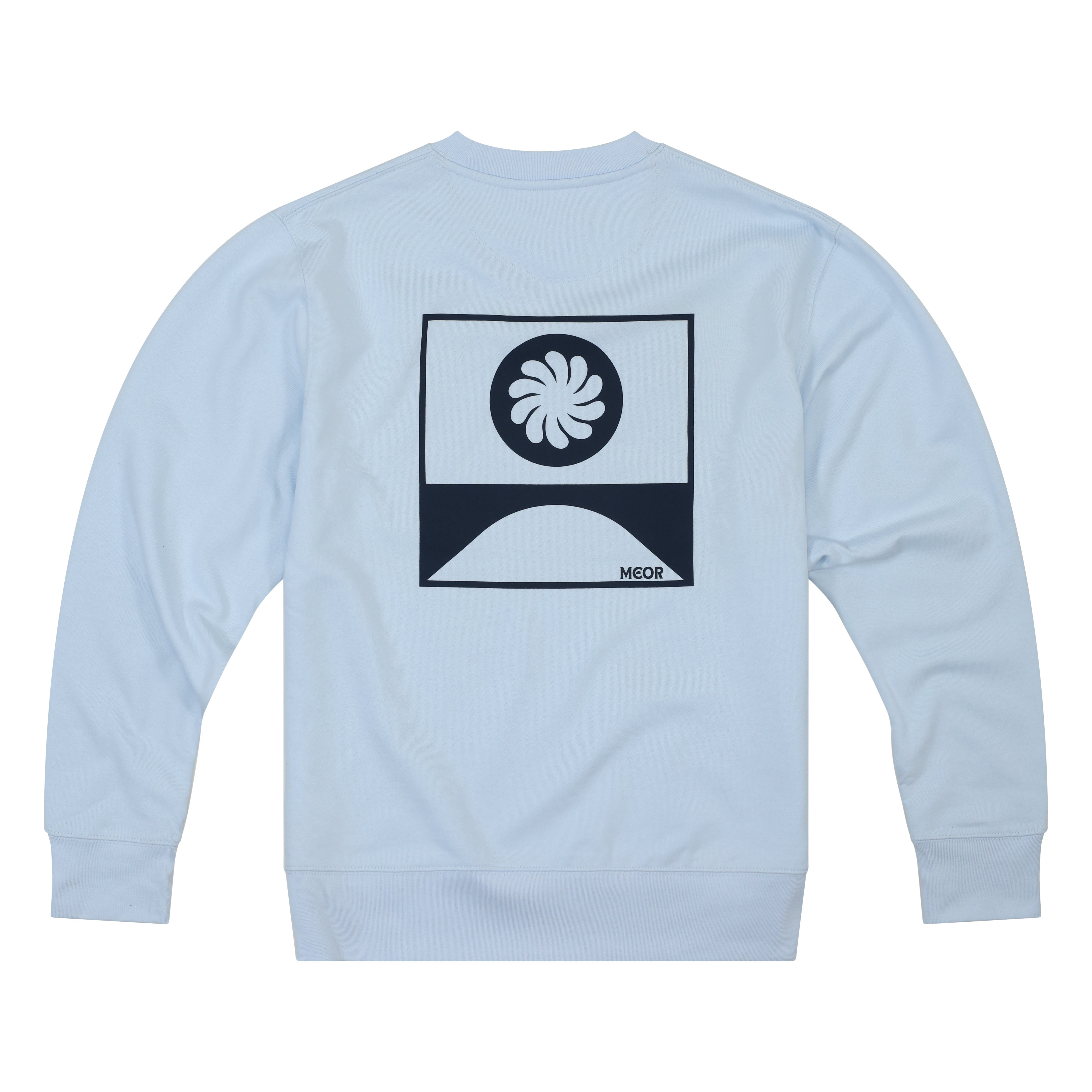 Porthmeor Unisex Sweatshirt Arctic Blue