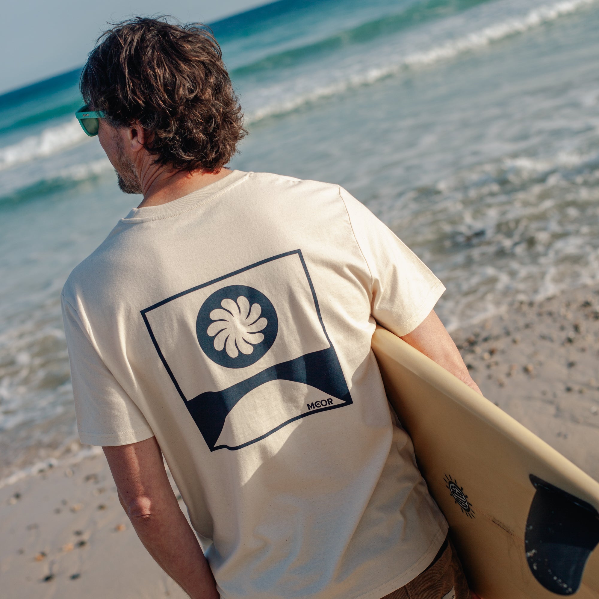 Porthmeor Unisex T-Shirt Natural Raw