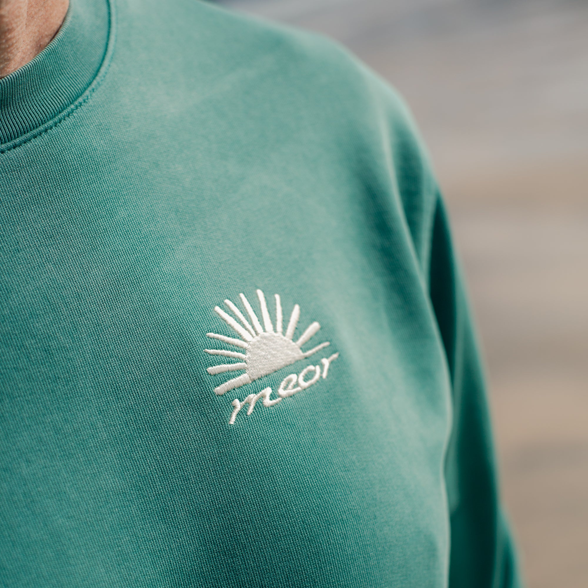 Sunrise Vintage Washed Organic Cotton Sweatshirt