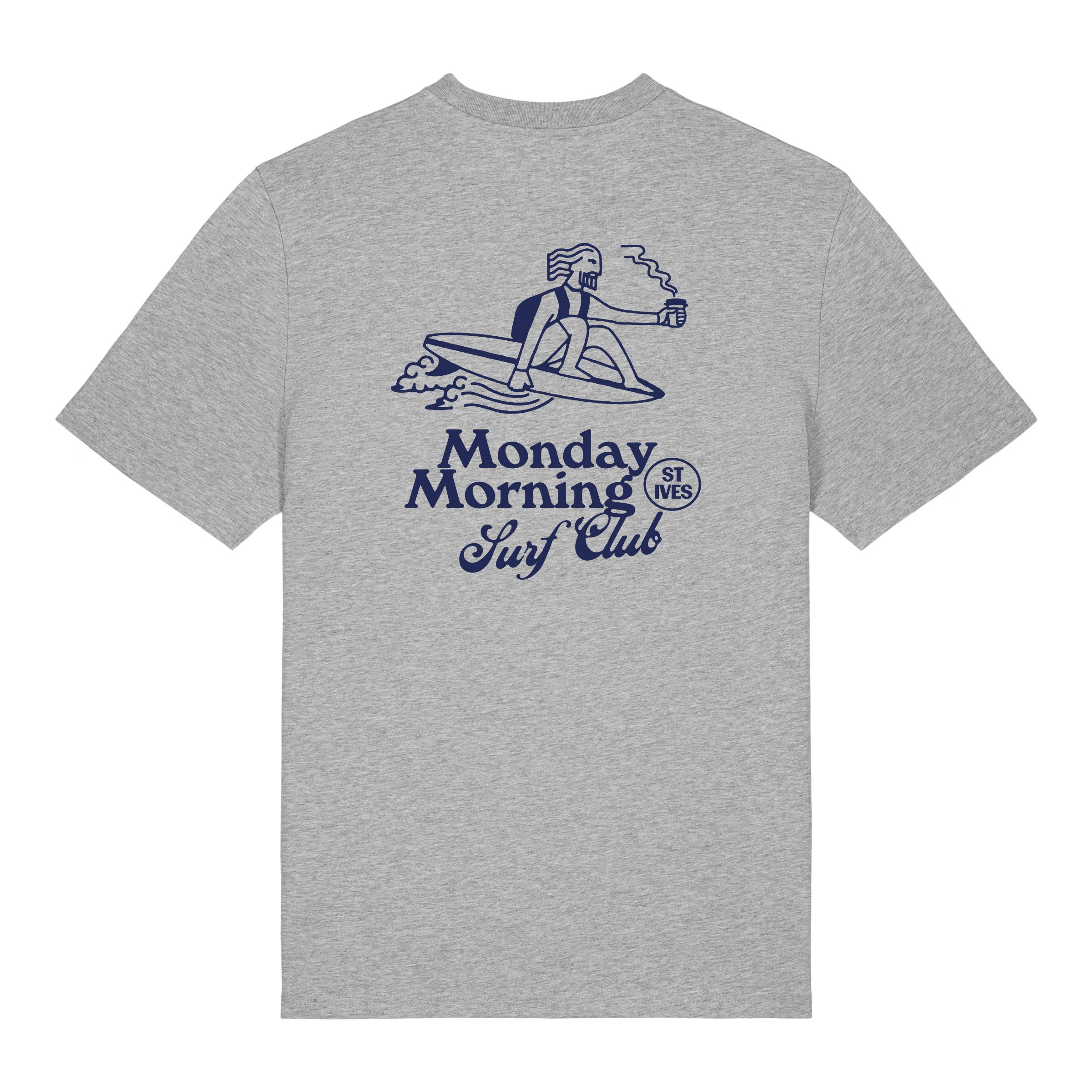 Monday Morning Surf Club Unisex T-Shirt Grey