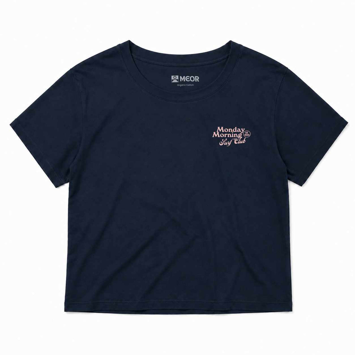 Monday Morning Surf Club Women's Loose Fit T-Shirt - Navy