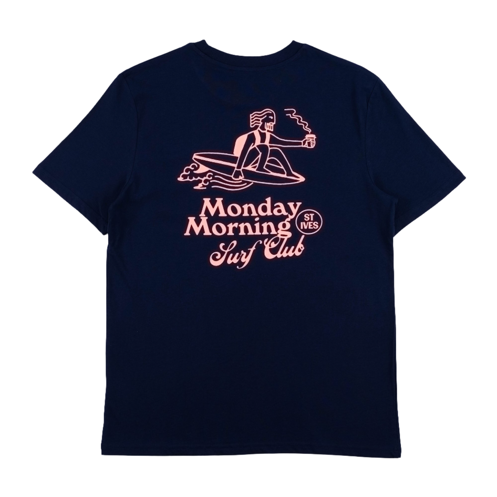 Monday Morning Surf Club Unisex T-Shirt Navy