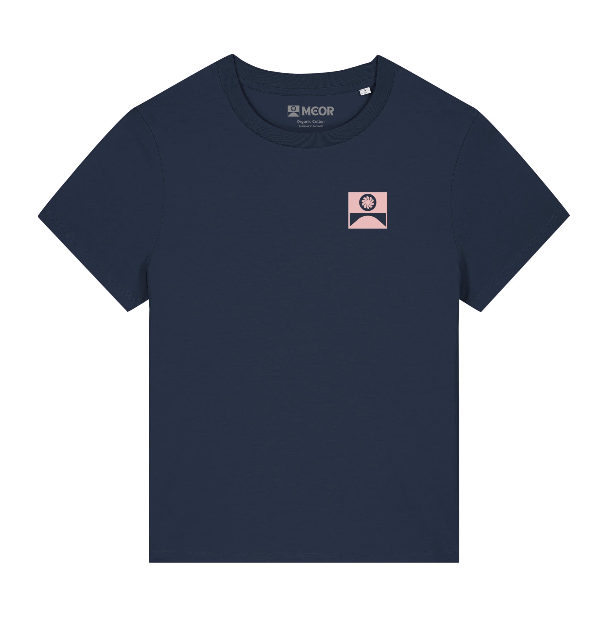 Porthmeor Women's T-Shirt Navy