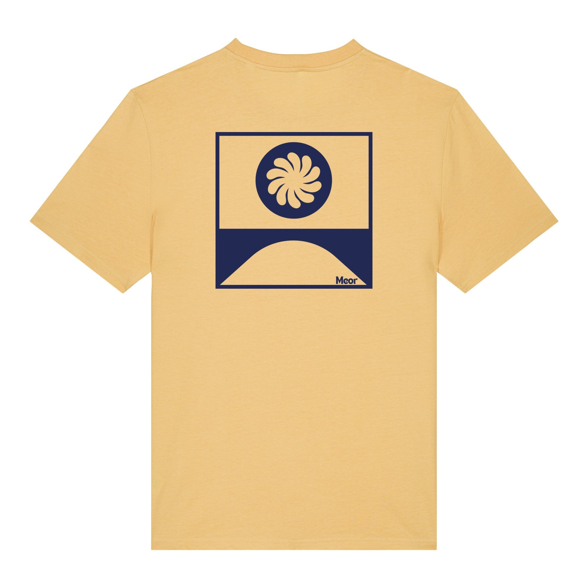 Porthmeor Unisex T-Shirt Vanilla Yellow