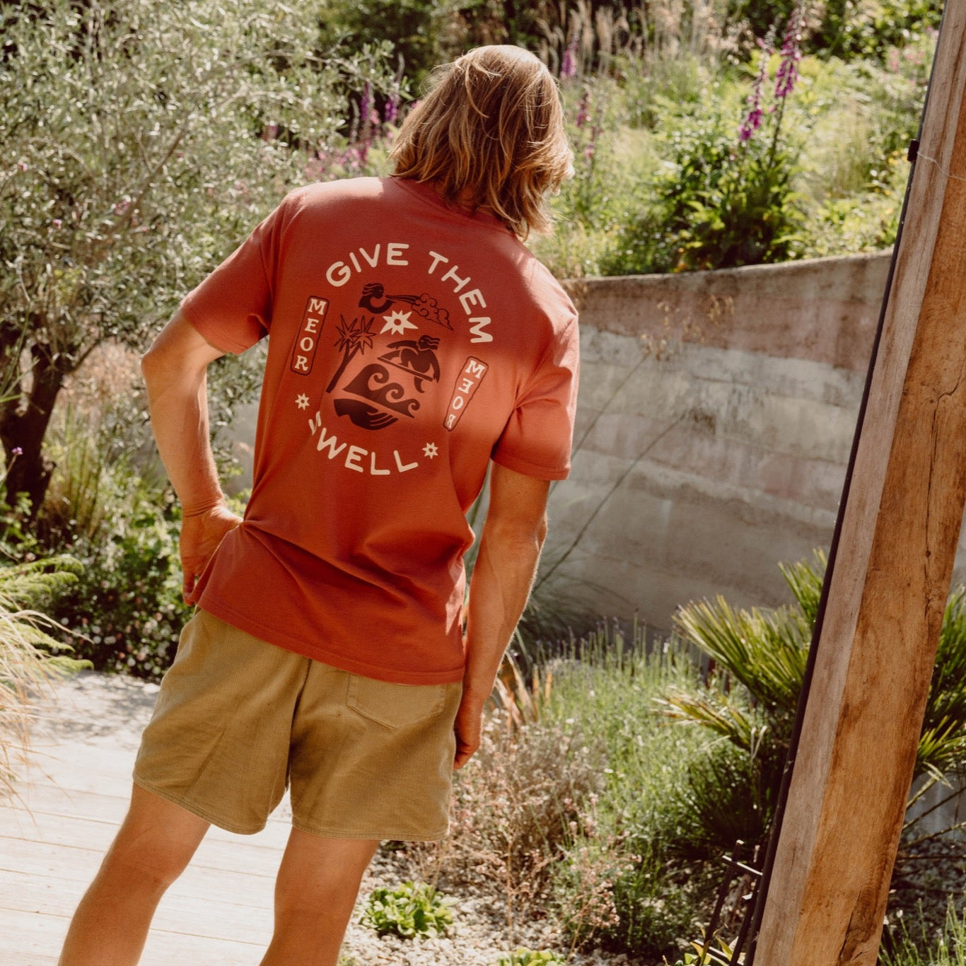 Give Them Swell Baja Brown Unisex T-Shirt