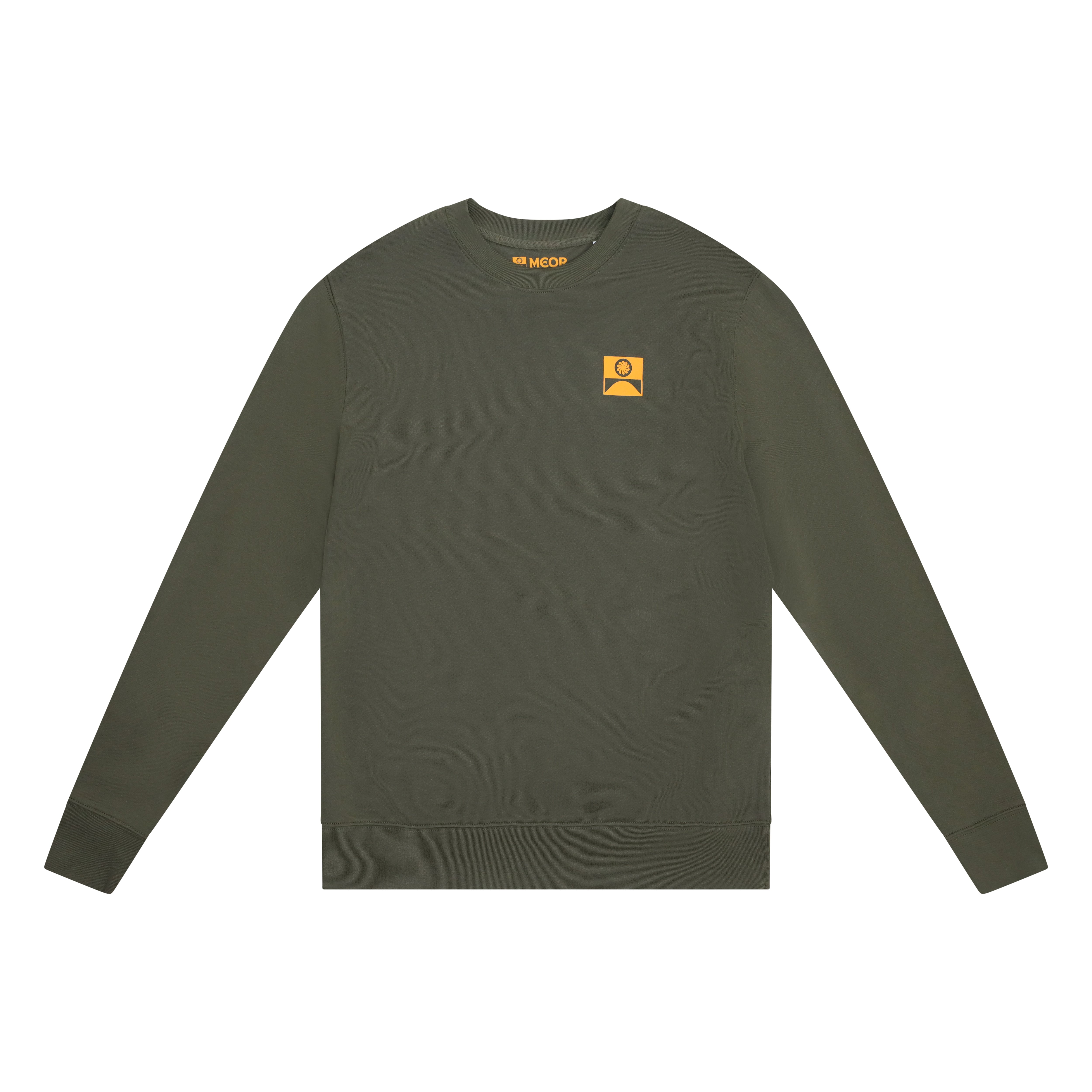 Classic Unisex Icon Crew Khaki Green