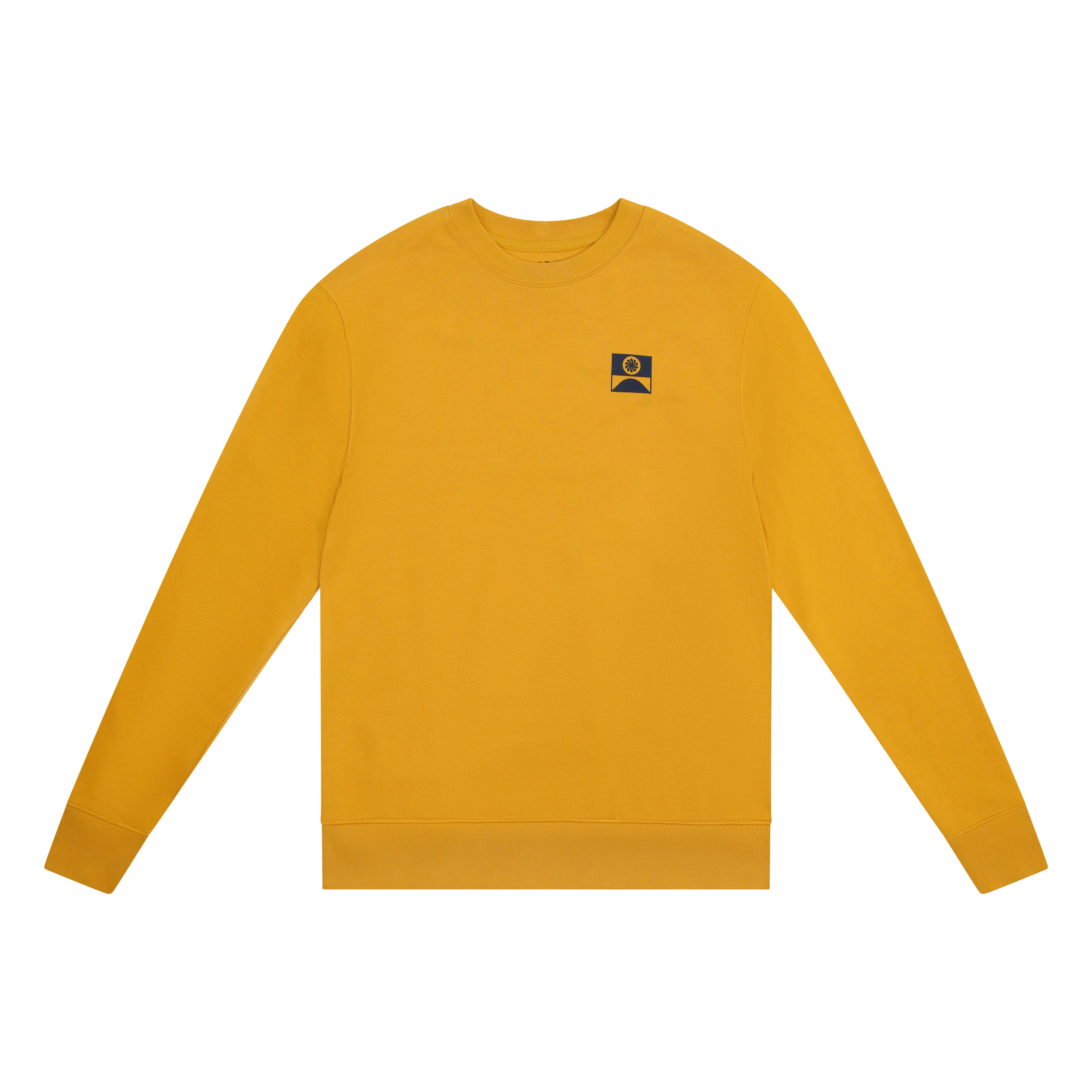 Classic Unisex Icon Crew Mustard Yellow