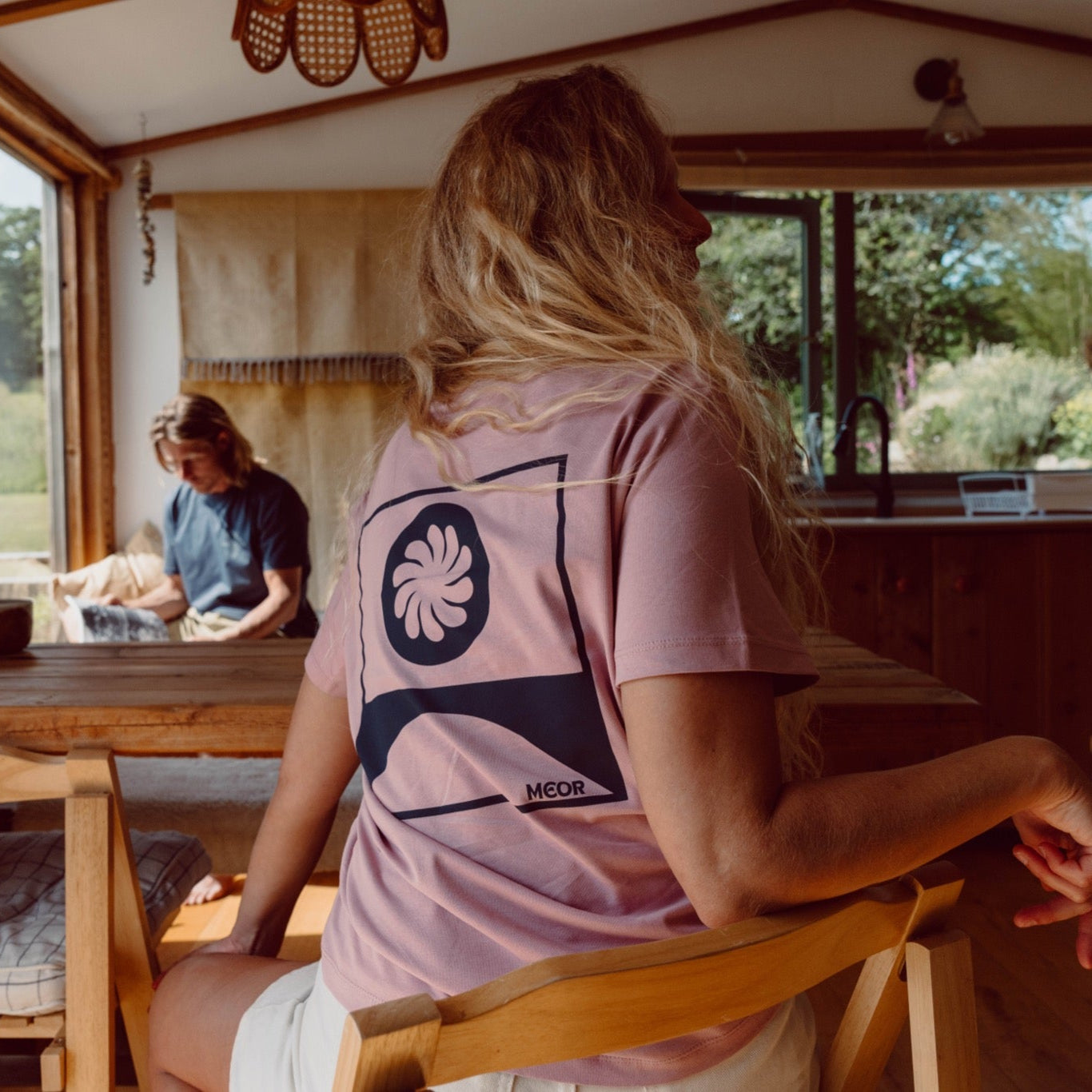 Porthmeor Women's T-Shirt Cherry Pink