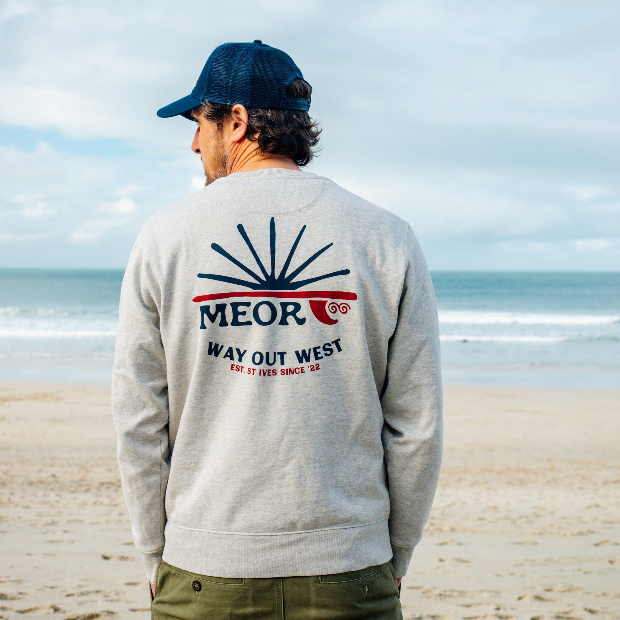 Way Out West Sweatshirt - Warm Heather