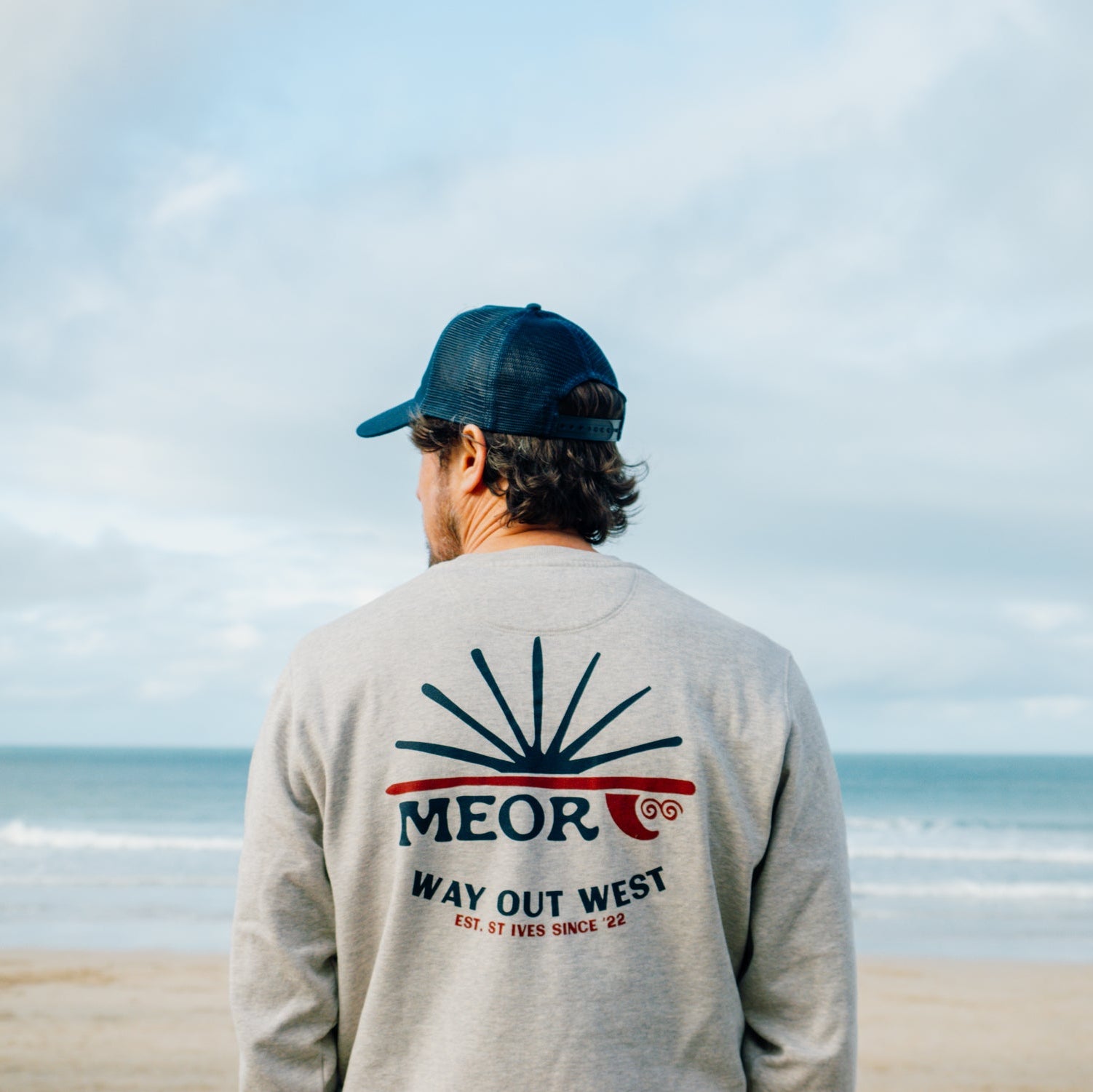 Way Out West Sweatshirt - Warm Heather