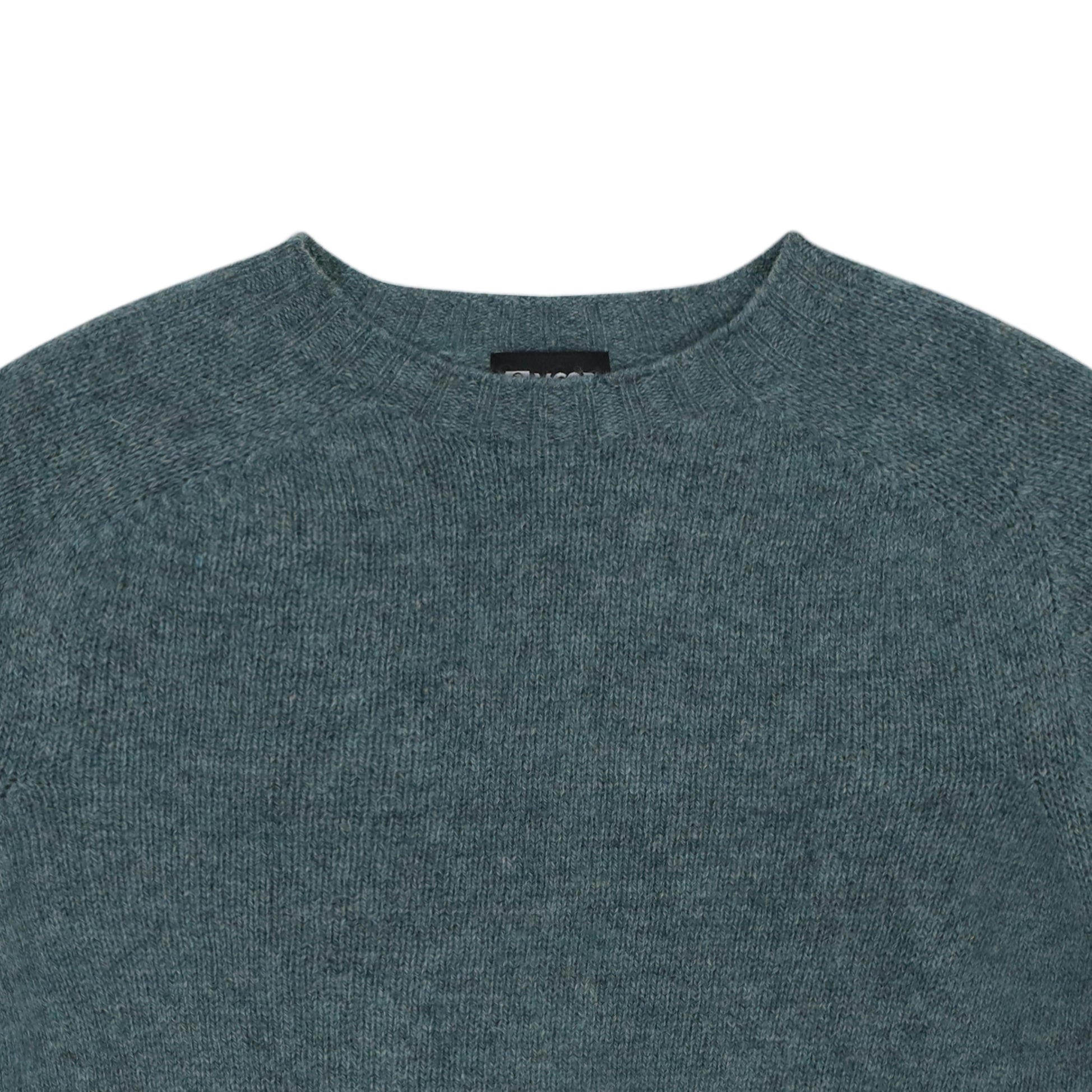 Boxy Woolly Jumper Graphite Green Women's