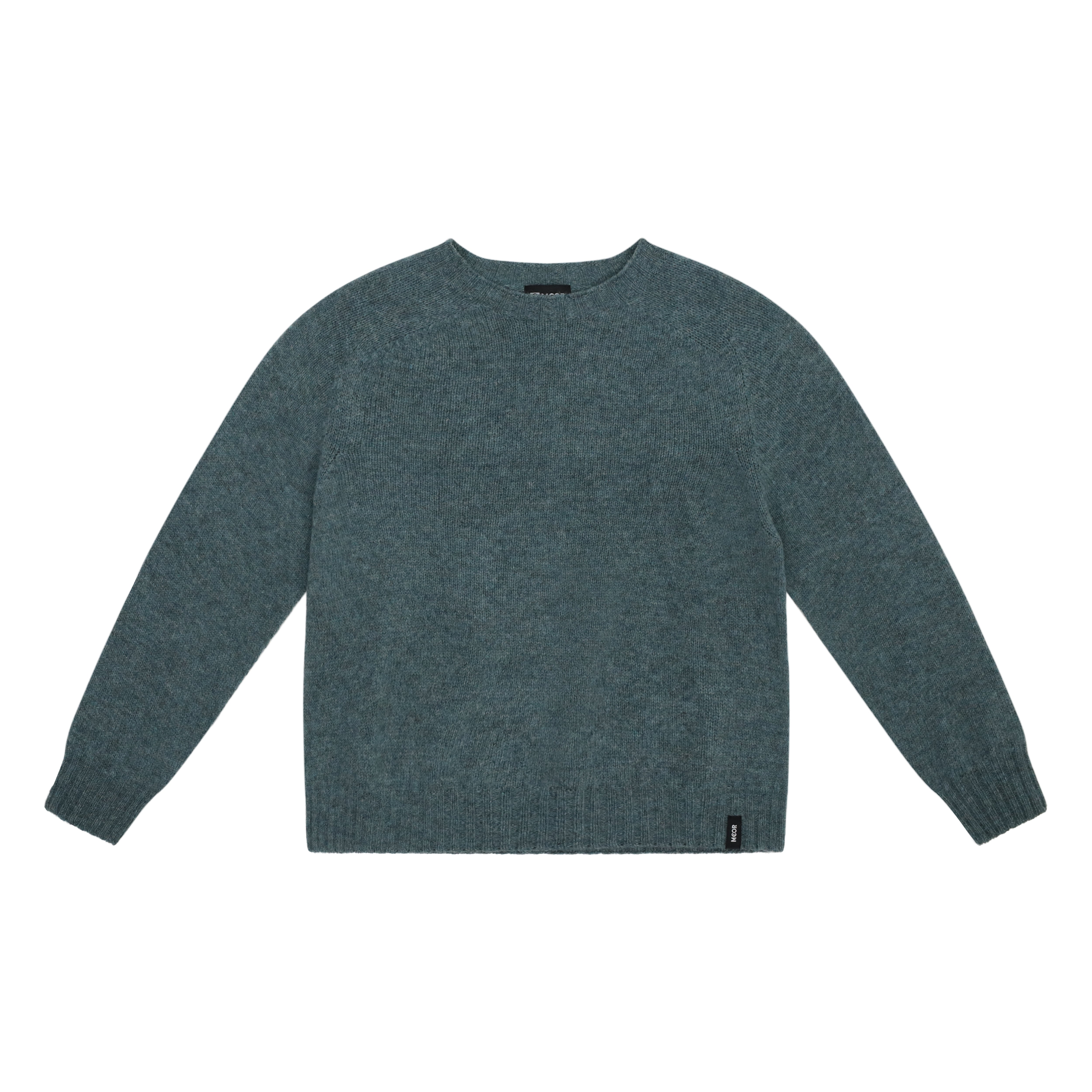 Boxy Woolly Jumper Graphite Green Women's